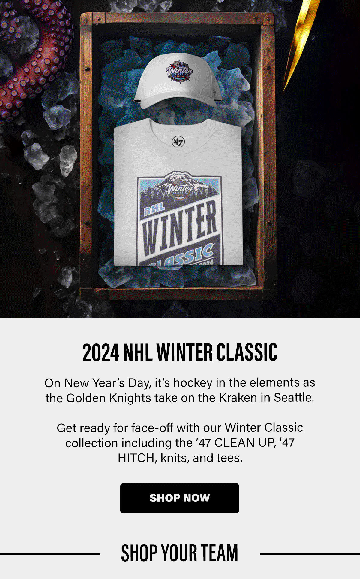 47 Brand Get Ready for the 2024 Winter Classic Milled