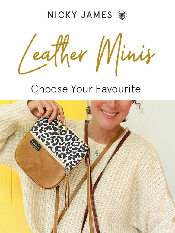 Leather Mini Bags 🌟Gorgeous Gifts