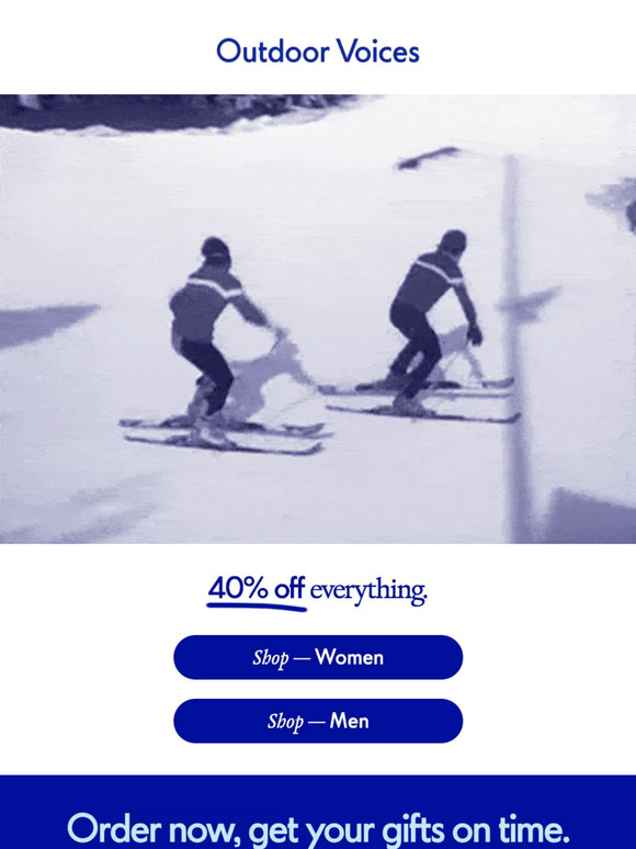 Outdoor Voices Email Newsletters Shop Sales, Discounts, and Coupon Codes