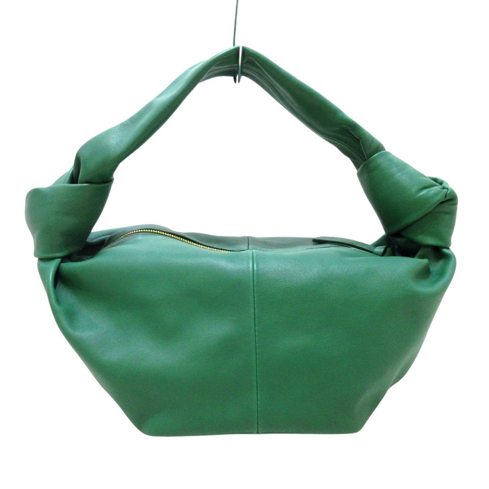 Double Knot aus Leder in Grün