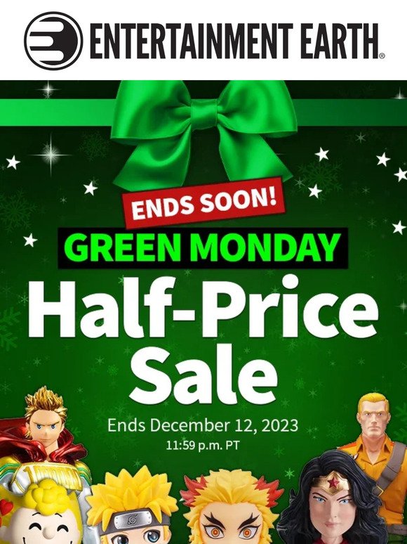 50% Off Is About to End! Grab Your Gifts Here