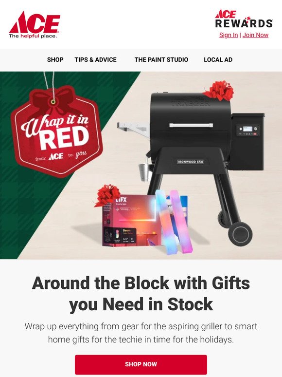 Gifts for the: Griller, Techie, DIYer & More