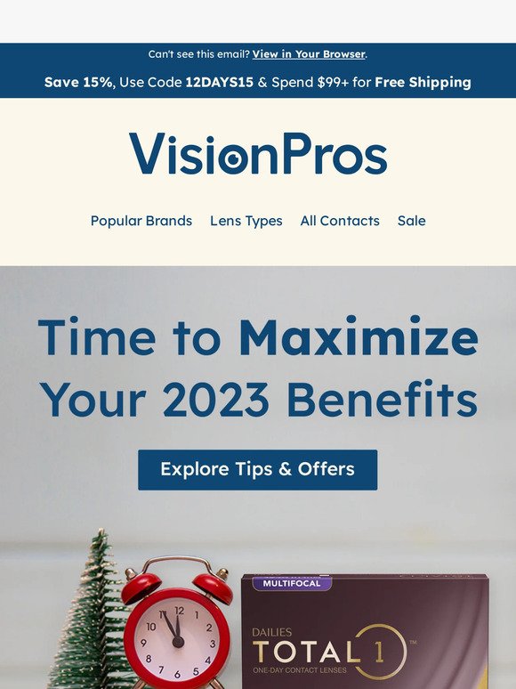 Maximize Your 2023 Vision Benefits!