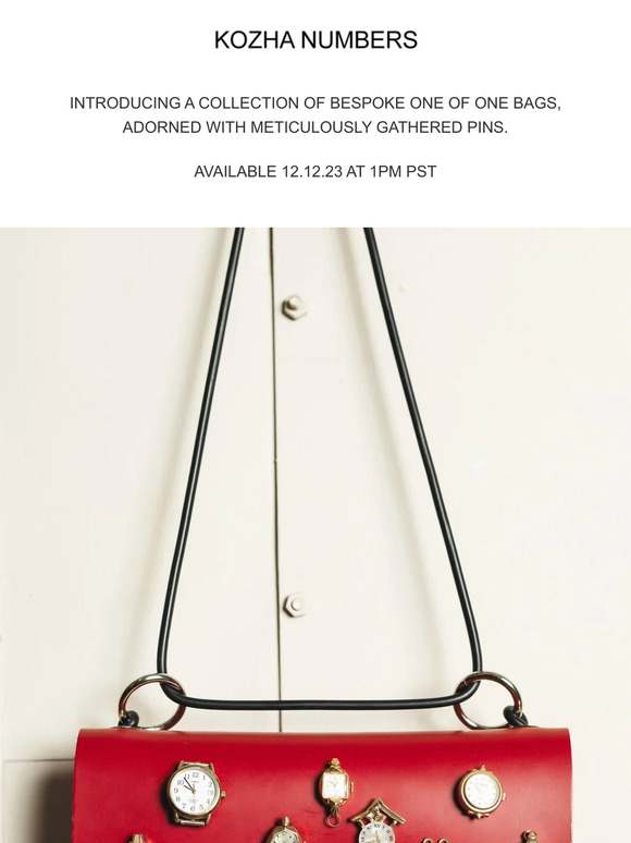 TODAY: the one of one Bespoke Collection