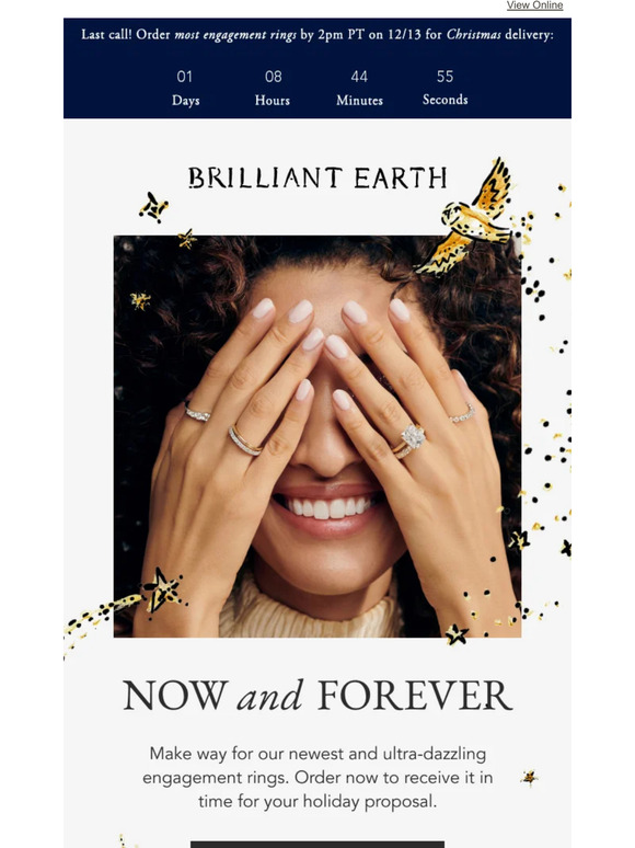 Brilliant Earth Email Newsletters Shop Sales, Discounts, and Coupon Codes