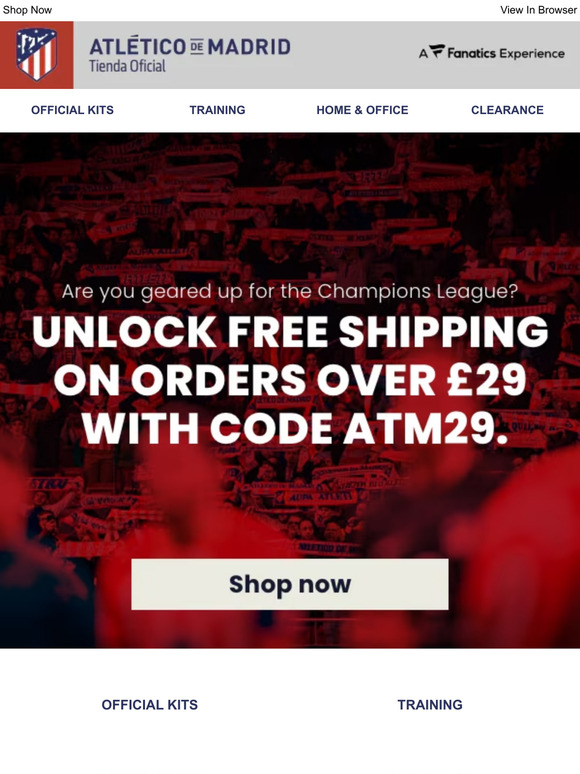 Unlock Free Shipping On Orders Over £29