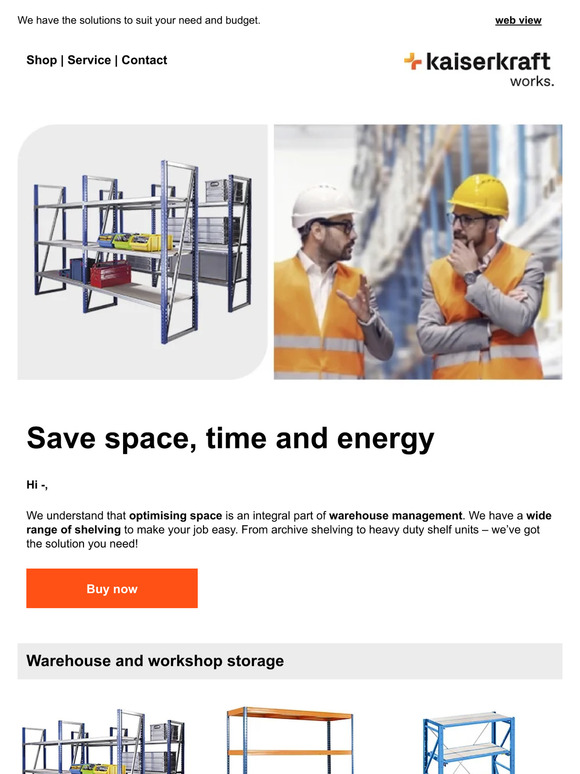 Optimising warehouse space is now easy!