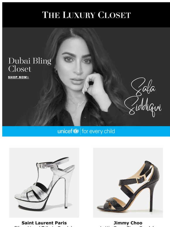 The Luxury Closet From DUBAI BLING Shop Safa Siddiqui’s Fab Closet