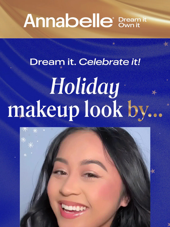 For the perfect holiday looks… ✨