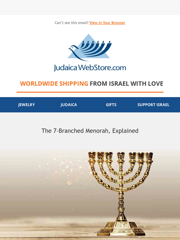 🕎 What Is the 7Branched Menorah & Why Is It