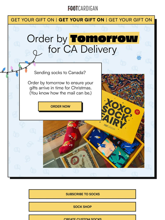 Tick Tock ⏰Last Chance for CA Delivery