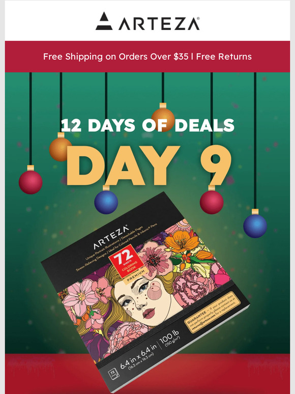 Arteza® Art Supplies Email Newsletters Shop Sales, Discounts, and