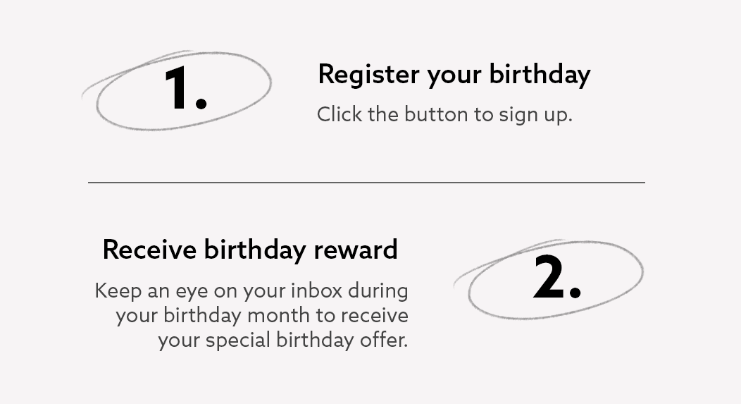 BALMUDA Introducing Birthday Rewards by BALMUDA Milled