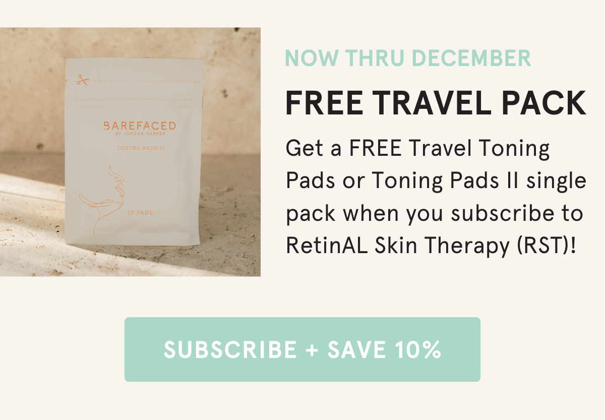 Now thru December, get a FREE Travel Toning Pads/II single pack
