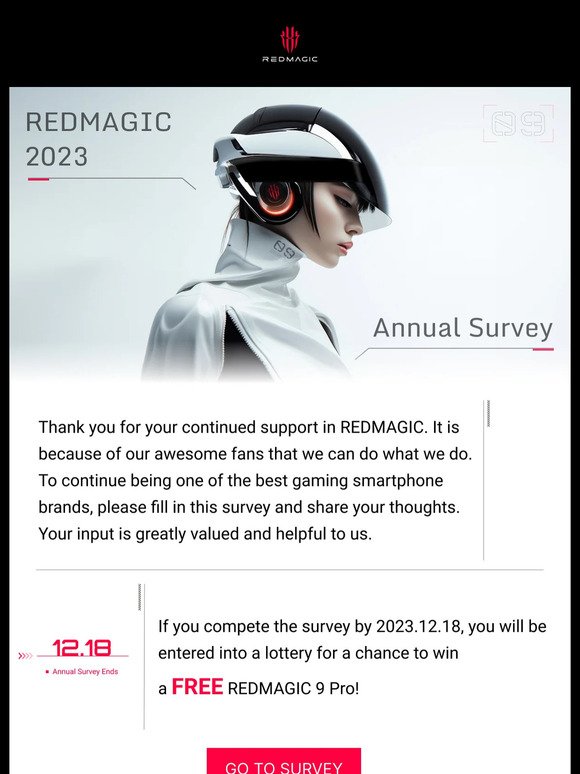 📩REDMAGIC Values Your Thoughts!