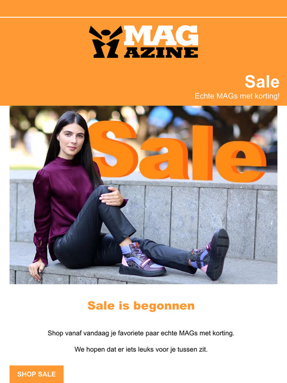 De Sale is begonnen!