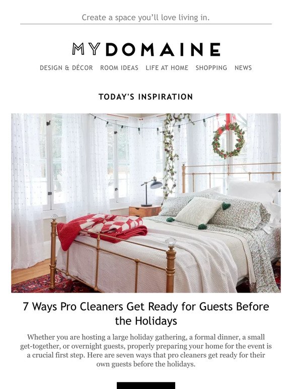 7 Ways Pro Cleaners Get Ready for Guests Before the Holidays
