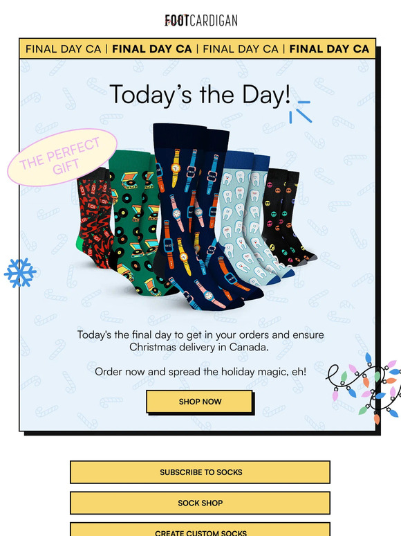 Final Call for CA Delivery!🎄