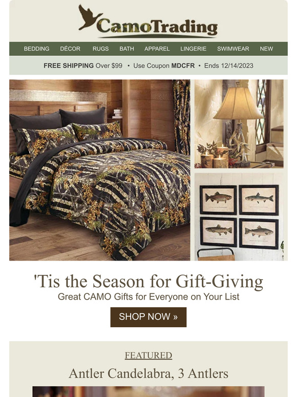 20 CAMO Gift Ideas for the Holidays