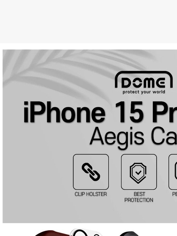 iPhone 15 Pro Max AEGIS case is on sale now!