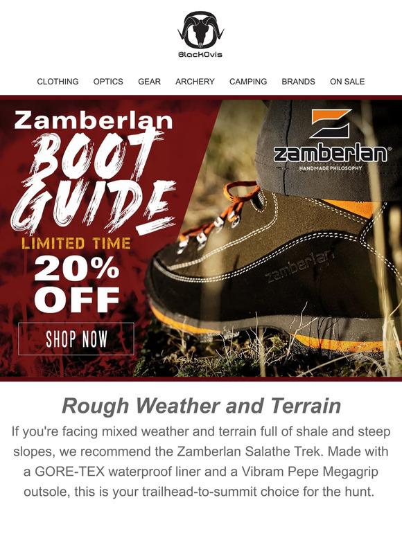 Zamberlan Boot Guide Milled