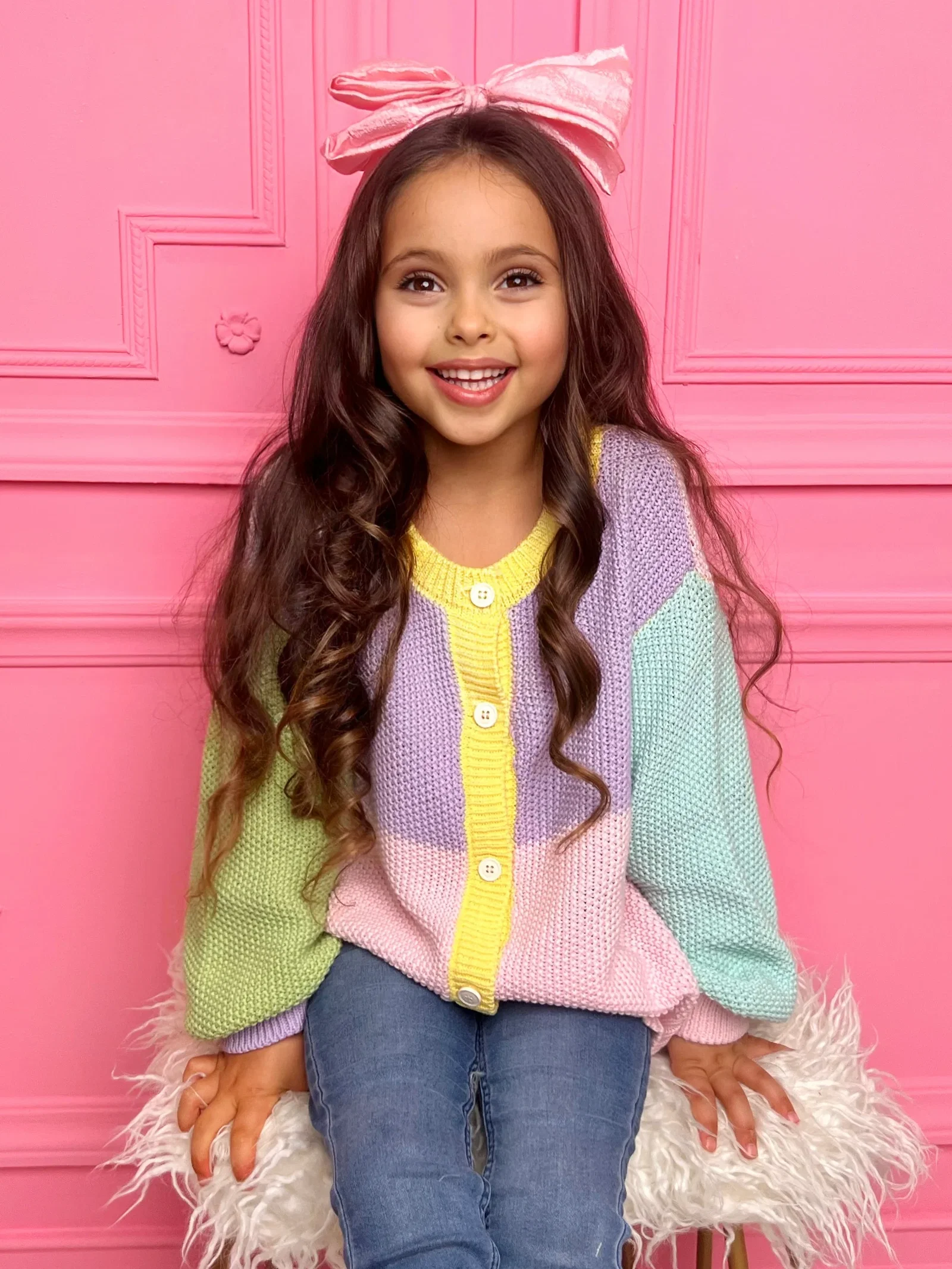 Image of Daydreaming In Pastel Cardigan