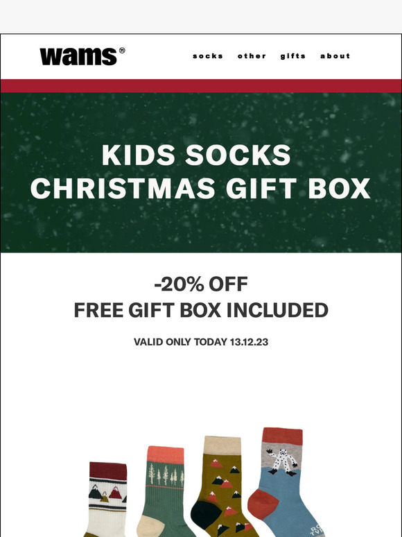 DISCOUNTED GIFT FOR KIDS 🧦