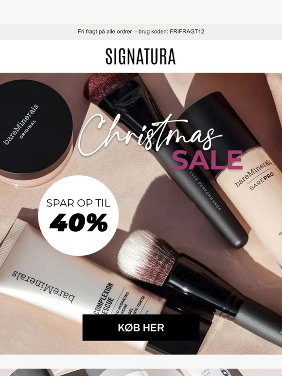Christmas Sale 🎄Spar op til 40% - Først til mølle