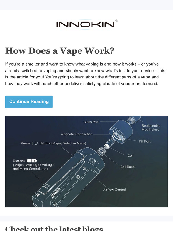 Innokin Technology How Does A Vape Work Vaping 101 Milled 