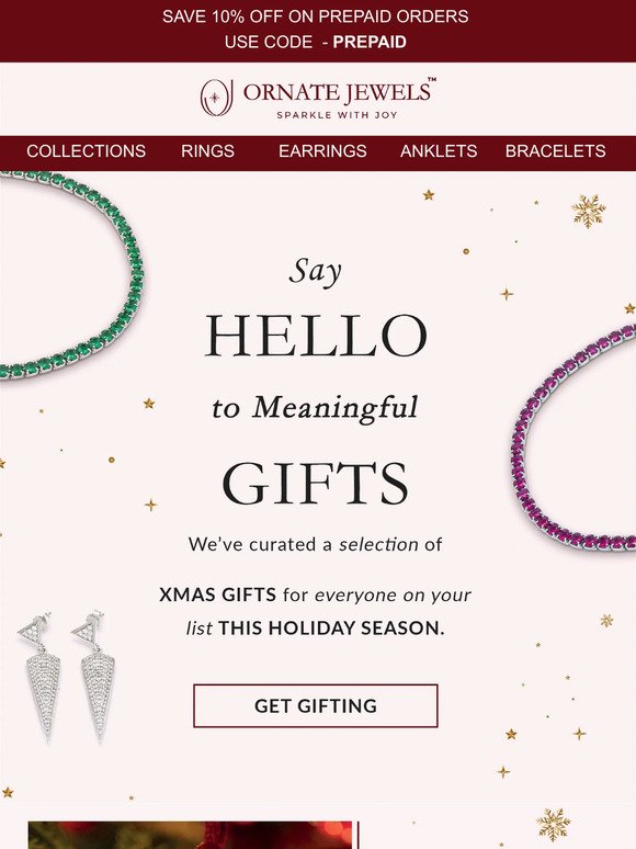 Say HELLO to Meaningful GIFTS 🎁 🎅✨