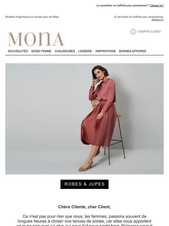 👗 Robes féminines pour moments d'exception