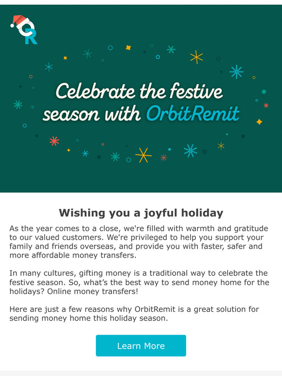 December News: Win $200 OrbitRemit credit