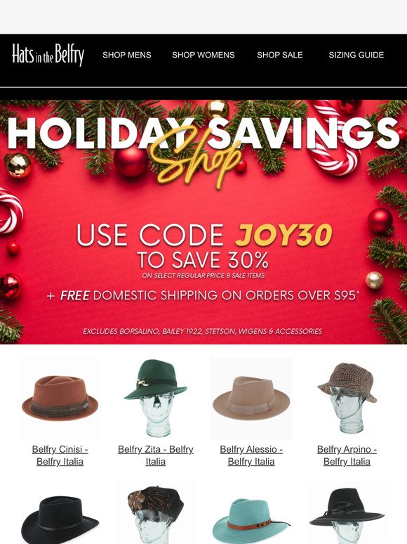 Happy Savings with Code Joy30!!