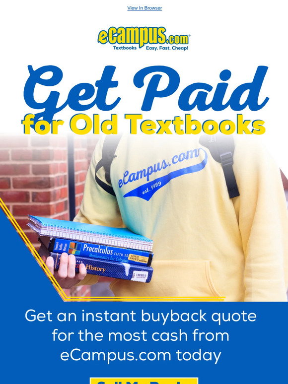 Sell Your Old Textbooks and Get Extra Cash! 💸 Milled