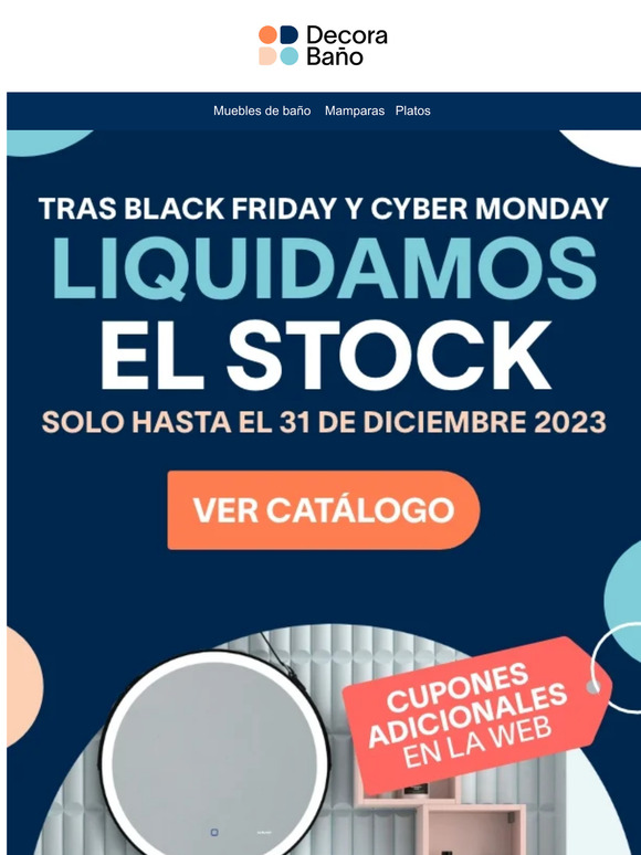 Liquidación de stock hasta final de año
