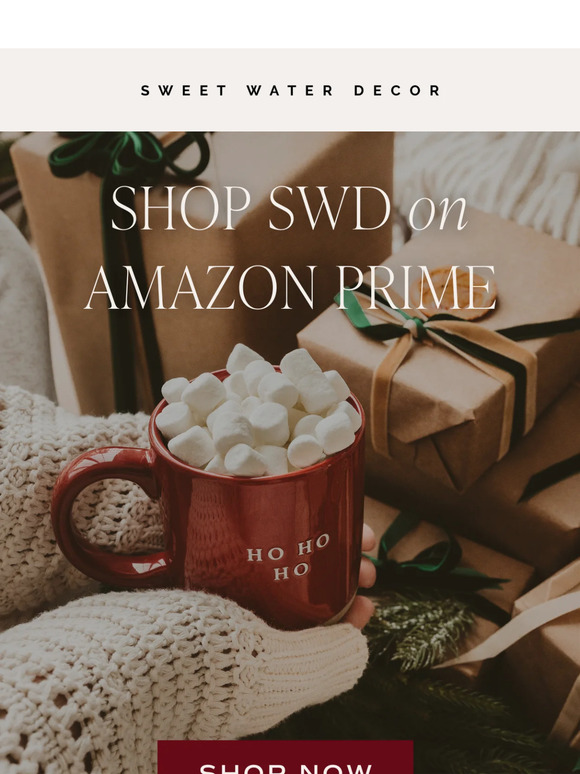 Speedy gifts 🎁 SWD is on Amazon Prime!