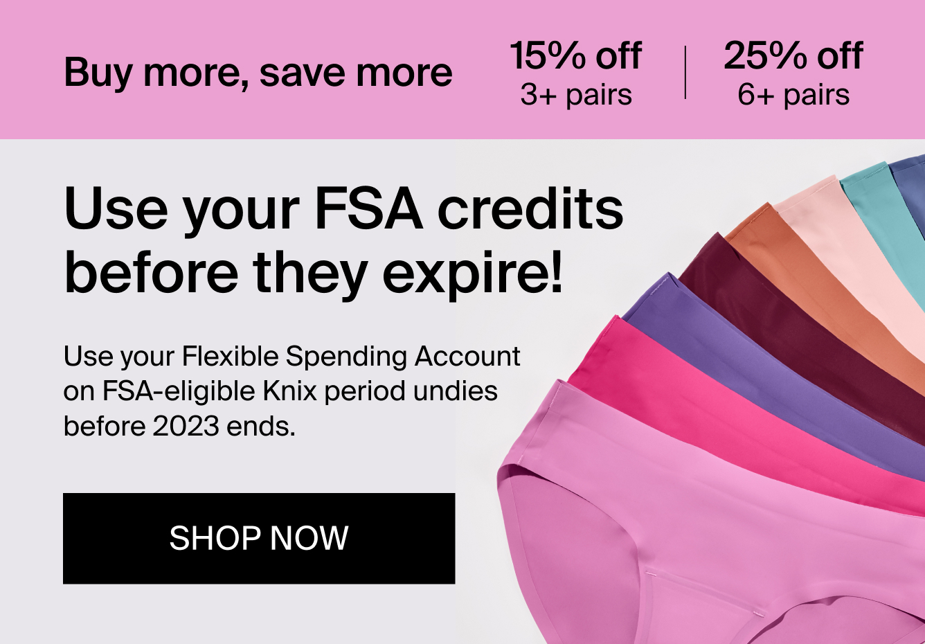 Knix - On your mark, get set, go! Our Catalyst Flash Sale is on