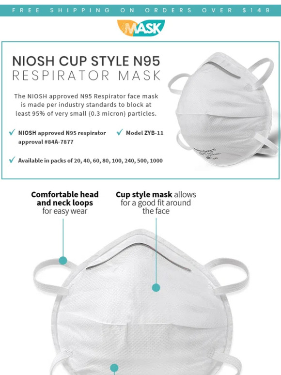 25% Off N95 Masks