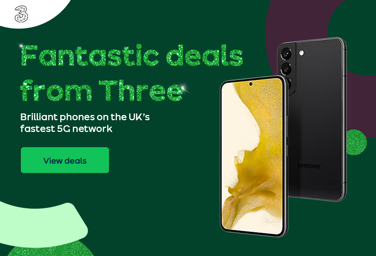 three mobile phone deals