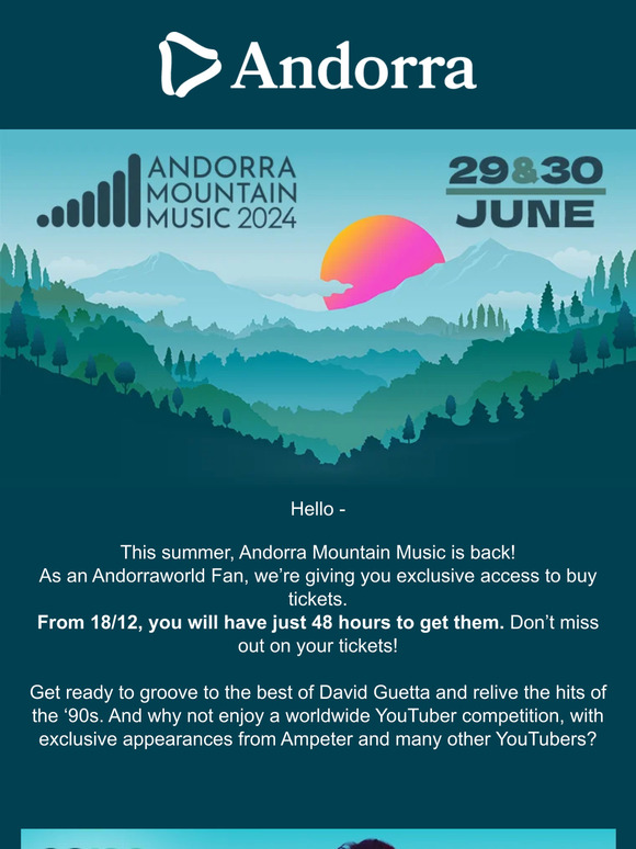 — Andorra Mountain Music is back 🎶