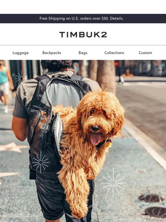 Timbuk2 dog outlet bag