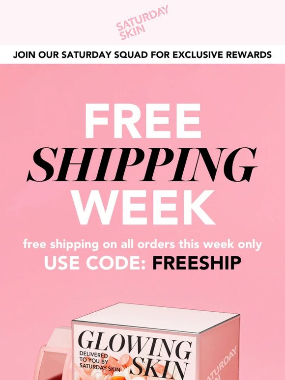 FREE SHIPPING WITH ALL ORDERS FOR A LIMITED TIME