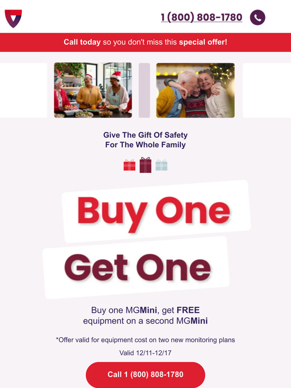 Buy an MGMini & get one FREE! Double the safety, double the joy! 🎁