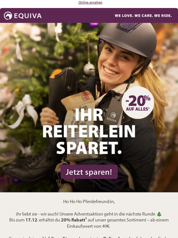 🎄Festliche Freude: 20% Rabatt