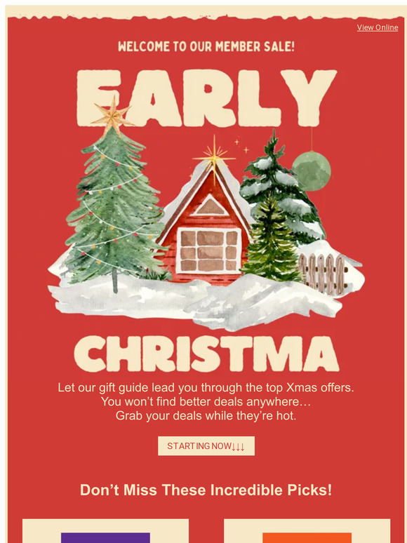 Knock Knock… Santa is here (with UP TO 95% OFF)🎅🏻