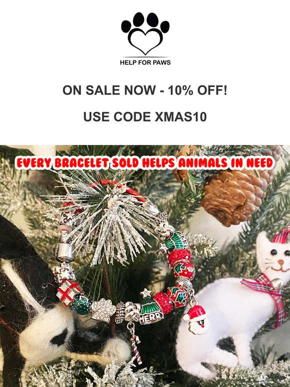 Pet Lover Xmas Bracelet🎄 Extra 10% Off!