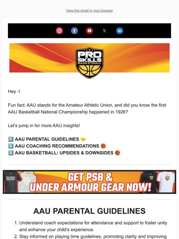 Exciting AAU Insights for Athletes, Coaches, and Parents