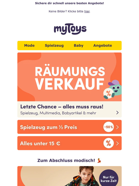 Grandiose -30 % auf Mode & Schuhe! Weitere Angebote warten auf dich! 💛