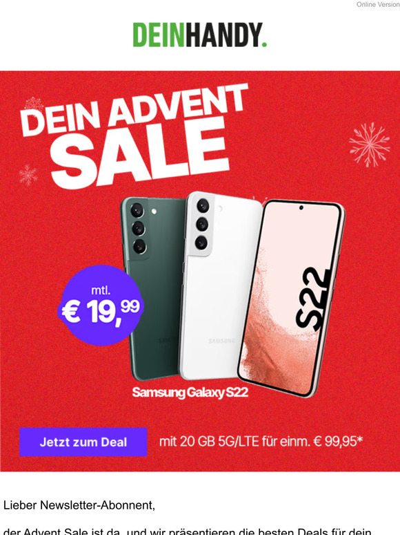 Die besten Smartphone-Deals vor Weihnachten