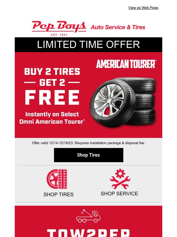 ⭕Buy 2 Tires get 2 FREE! LIMITED TIME OFFER⭕